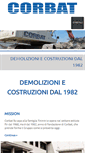 Mobile Screenshot of corbat.it
